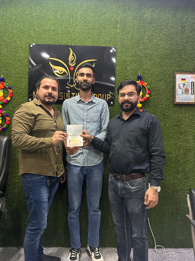 Ravneet Kaur — visa approved with Maa Durga Consulting Group
