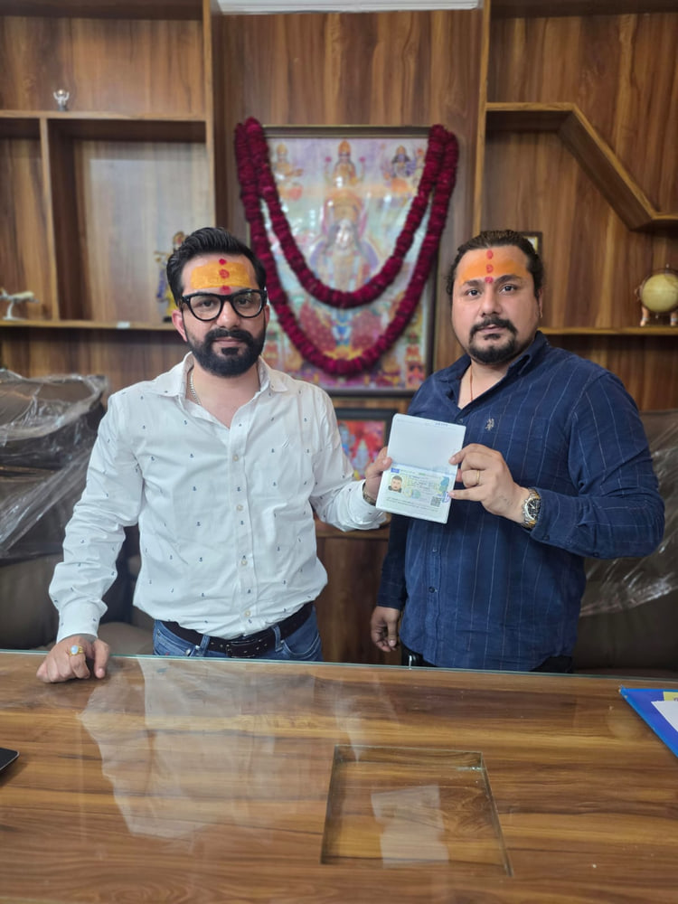 Gagandeep Singh — visa approved with Maa Durga Consulting Group