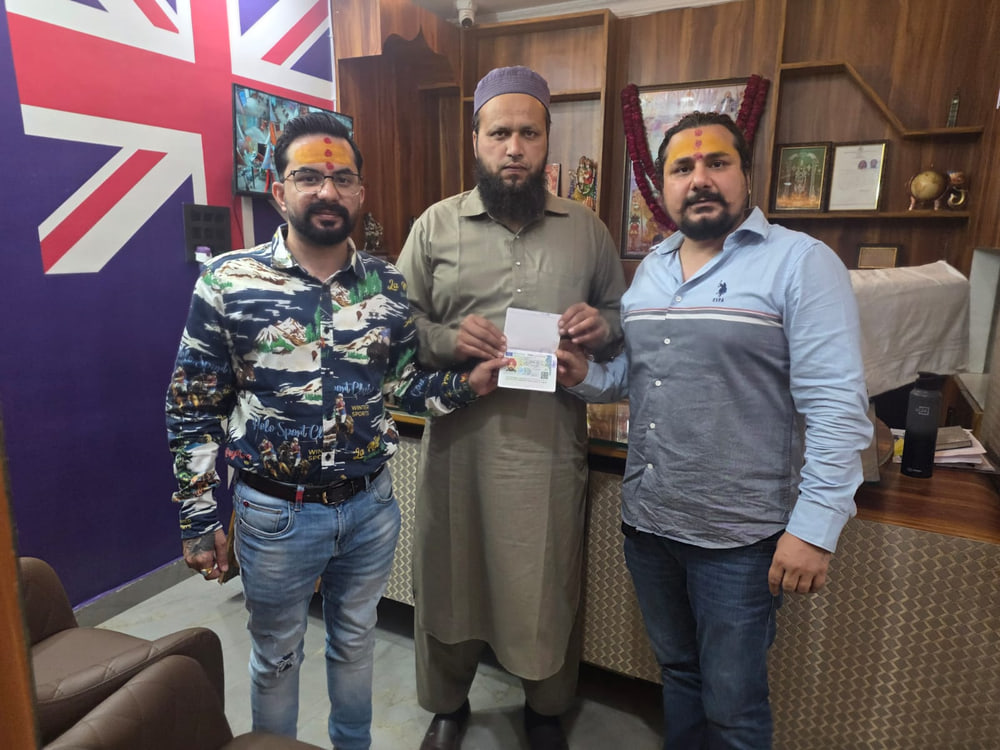 Anmol Bedi — visa approved with Maa Durga Consulting Group