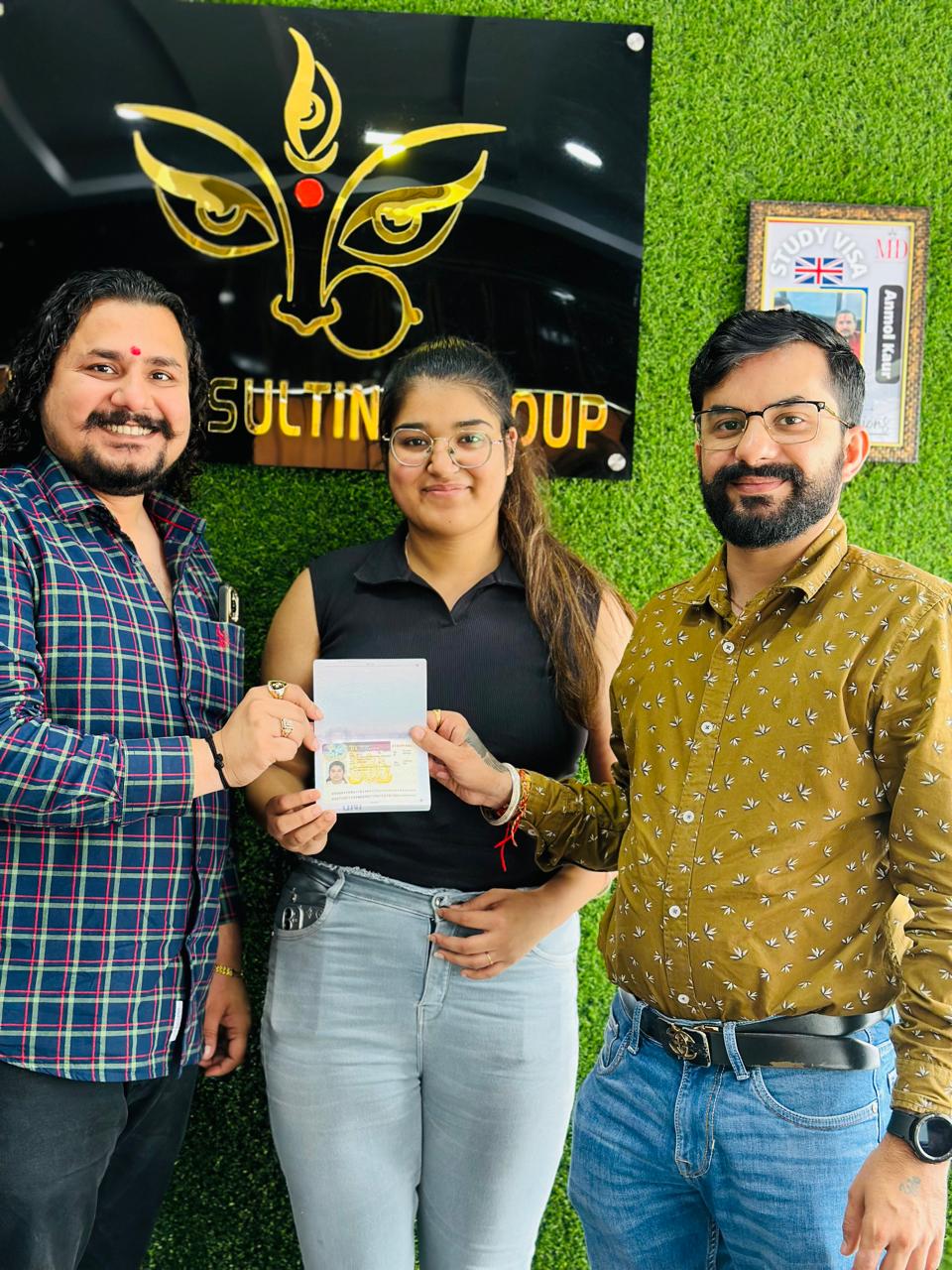 Vikram Rana — visa approved with Maa Durga Consulting Group