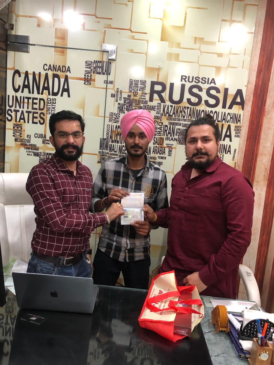 Sandeep Kumar — visa approved with Maa Durga Consulting Group