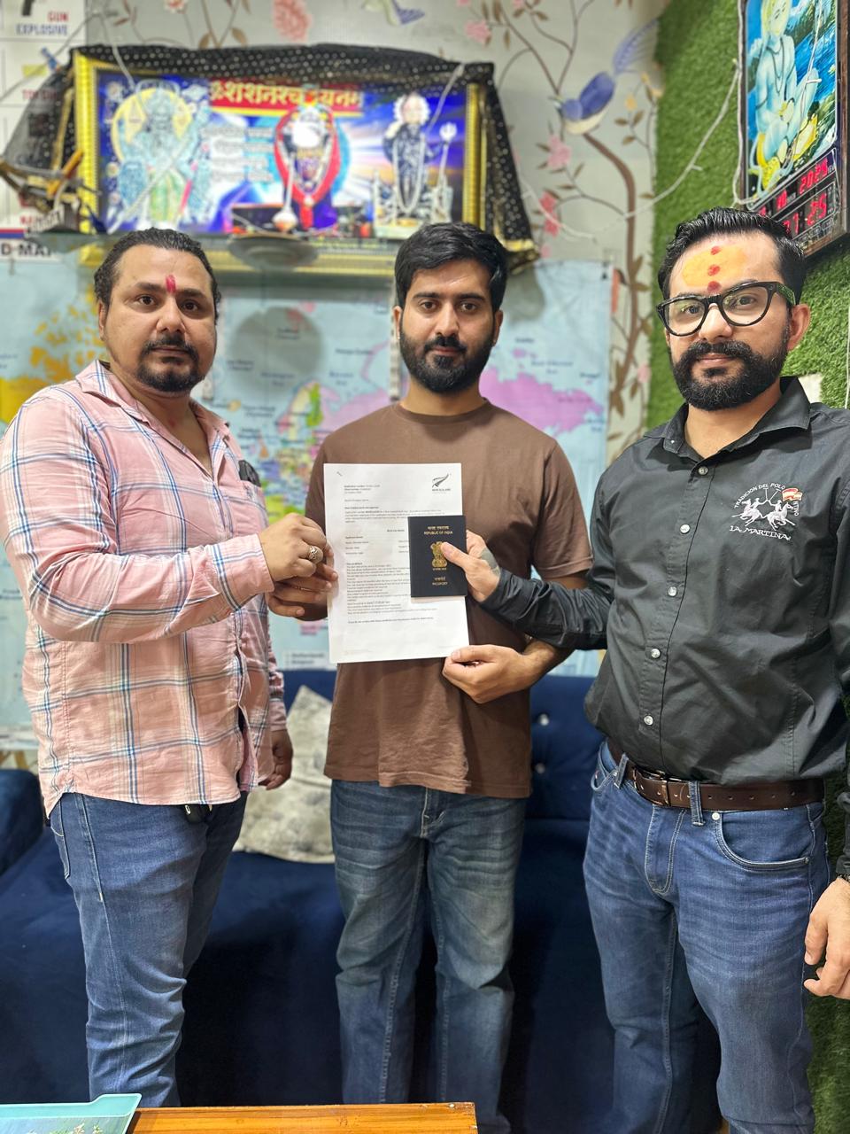 Jaspreet Singh — visa approved with Maa Durga Consulting Group