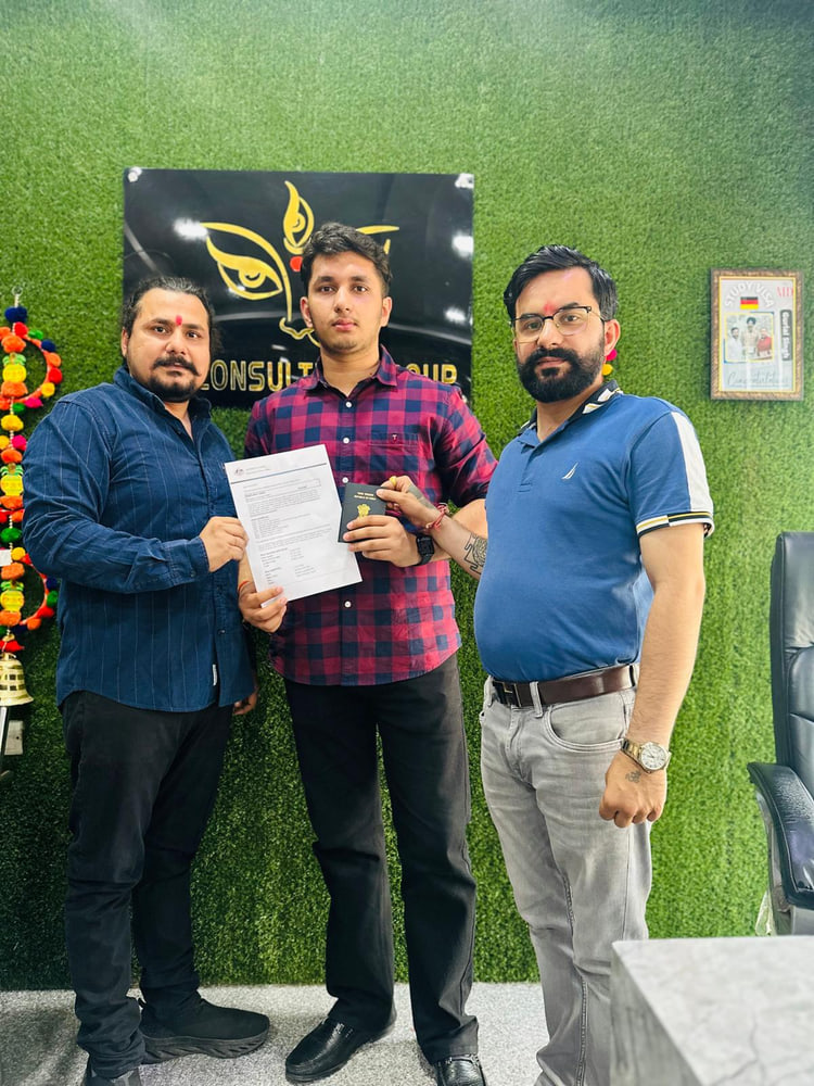 Sukhwinder Singh — visa approved with Maa Durga Consulting Group