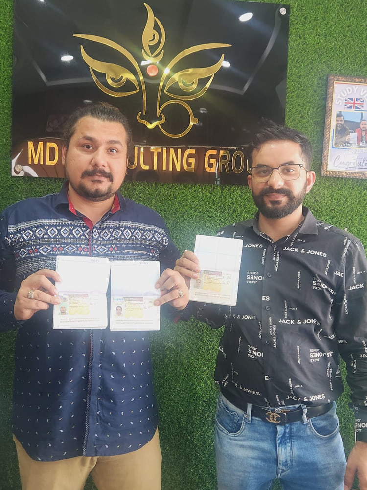 Manpreet Kaur — visa approved with Maa Durga Consulting Group