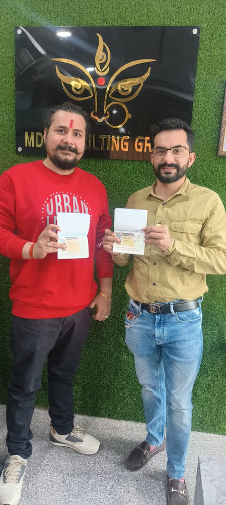 Jaspreet Singh — visa approved with Maa Durga Consulting Group