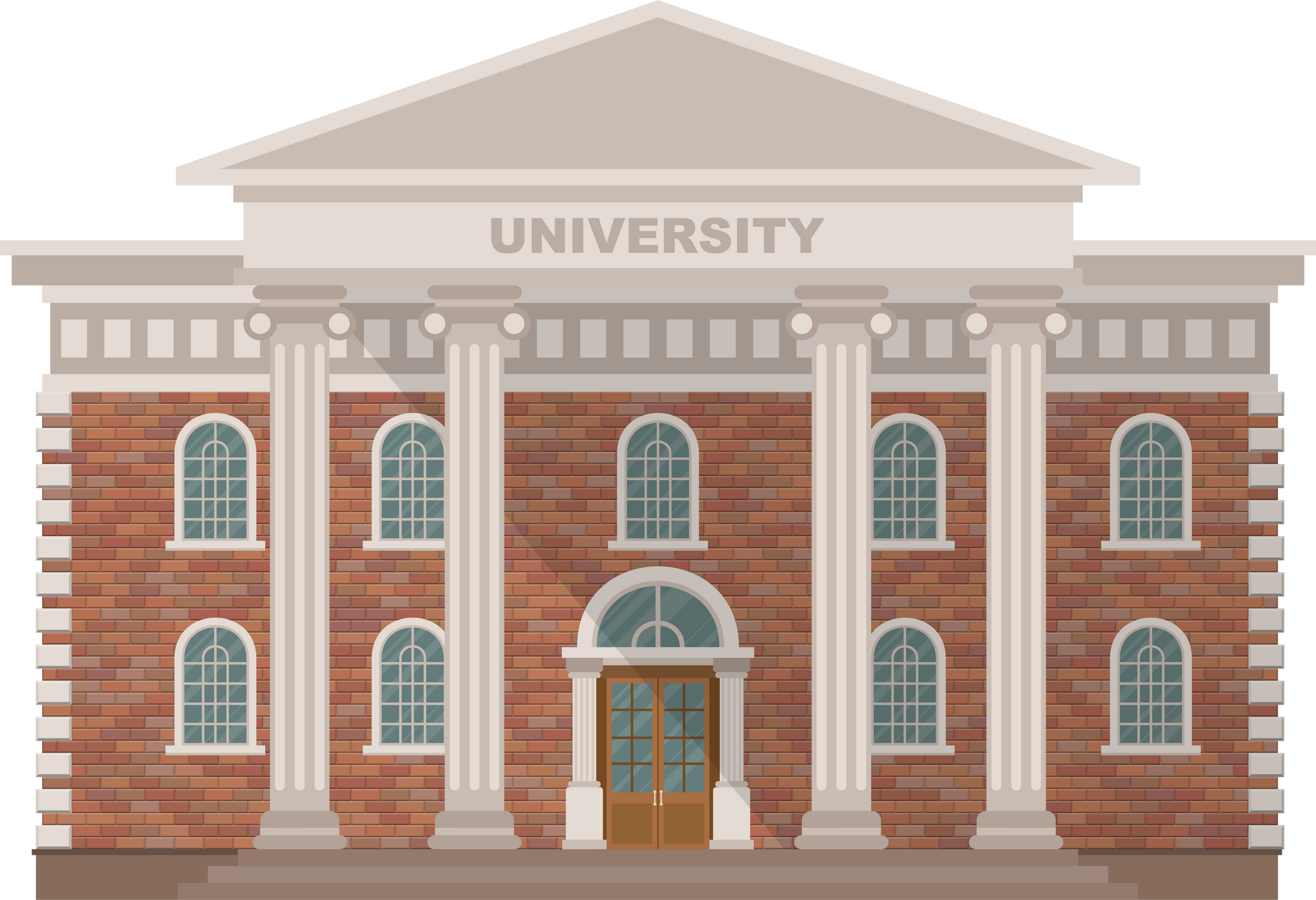 University Building Illustration